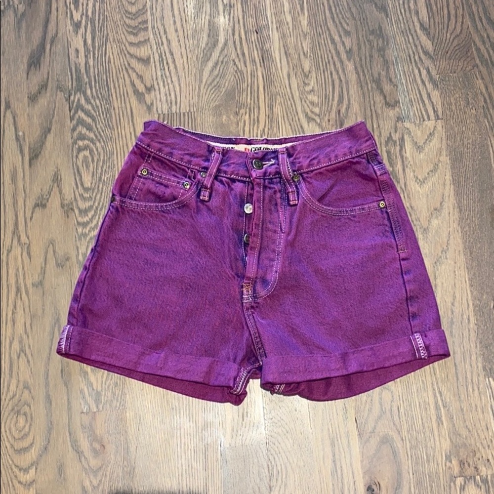 Acid Wash Jean Shorts bought in Harajuku